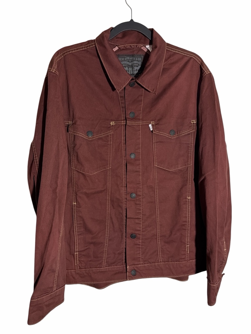 Levi's Maroon Jacket maroon size XL